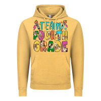 Vintage Mustard team fourth grade Vintage Hoodie - JahusDesignShop