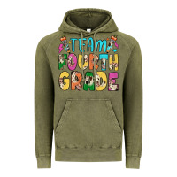 Vintage Olive team fourth grade Vintage Hoodie - JahusDesignShop