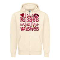 Sandshell love kisses valentine wishes Zipper Hoodie - NancyCooperArtShop