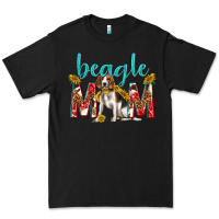 Black western beagle mom Premium Tee - texasbilliewilder
