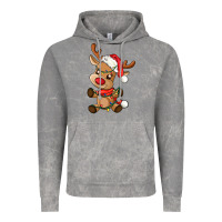 Cloud Rock baby christmas reindeer Vintage Hoodie - AdoDesignShop
