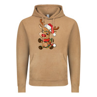 Vintage Camel baby christmas reindeer Vintage Hoodie - AdoDesignShop