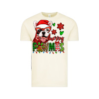 Vintage Arctic merry pawmas christmas french bulldog Vintage Tee - Jasminsmagicworld