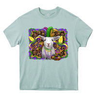 Arona mardi gras baby sheep king cake fleur de lis Heavy Core Tee - RanaPortraitStore