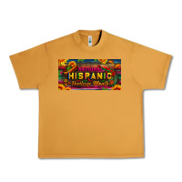 Peanut Butter national hispanic heritage month license plate Urban Heavy Tee - BundleAndBundleShop