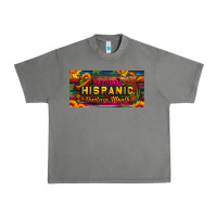Tornado national hispanic heritage month license plate Urban Heavy Tee - BundleAndBundleShop