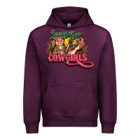 Mauve Wine Long life Cowgirls Urban Hoodie - HowdyJamesFarm