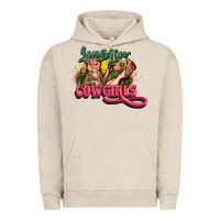 Pigment French Oak Long life Cowgirls Urban Hoodie - HowdyJamesFarm
