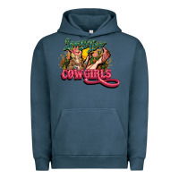 Pigment Midnight Navy Long life Cowgirls Urban Hoodie - HowdyJamesFarm