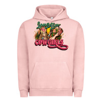 Pigment Salmon Long life Cowgirls Urban Hoodie - HowdyJamesFarm