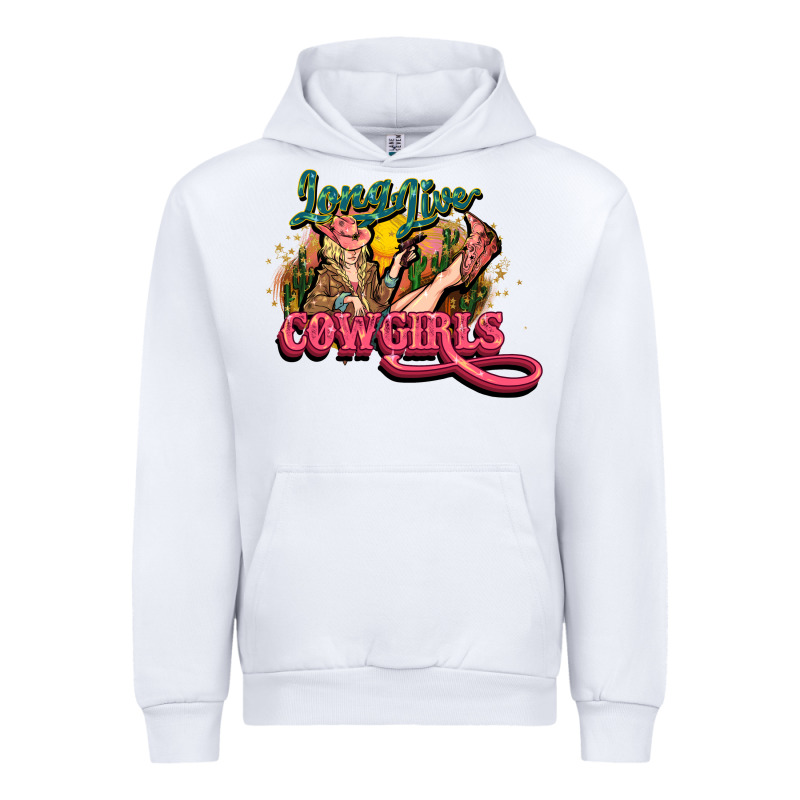 Long Life Cowgirls Urban Hoodie by HowdyJamesFarm | Teevron