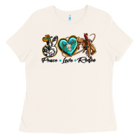Bone peace love rodeo Ladies Tee - texasbilliewilder
