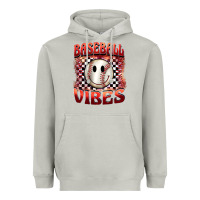 Moon Dust baseball vibes smiley face Heavyweight Hoodie - BarkalooDesign