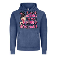 Vintage Denim in october we wear pink for breast cancer Vintage Hoodie - AdoDesignShop