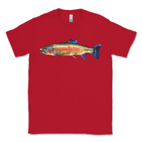 Red Rainbow Trout Classic Tee - LillyAllenDesigns