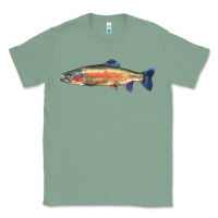 Sage Rainbow Trout Classic Tee - LillyAllenDesigns