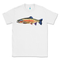 White Rainbow Trout Classic Tee - LillyAllenDesigns