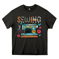 Asphalt sewing life Heavy Core Tee - Zillion Design Studio