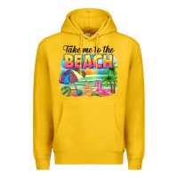 Lemon take me to the beach Premium Hoodie - NancyCooperArtShop