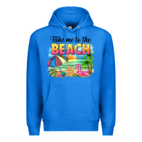 True Royal take me to the beach Premium Hoodie - NancyCooperArtShop
