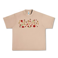 Burro rosses and keys Urban Heavy Tee - AdoDesignShop