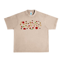 French Oak rosses and keys Urban Heavy Tee - AdoDesignShop