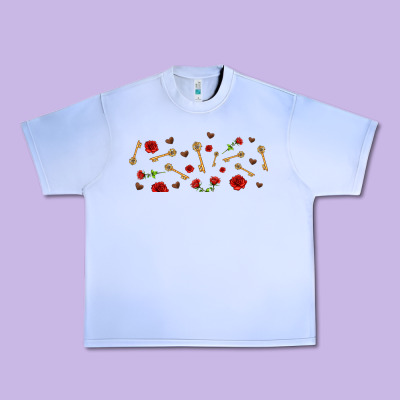 Rosses And Keys Urban Heavy Tee Designed By Adodesignshop