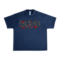 Navy rosses and keys Urban Heavy Tee - AdoDesignShop