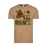 Vintage Coffee merry pawmas christmas dachshund Vintage Tee - Jasminsmagicworld