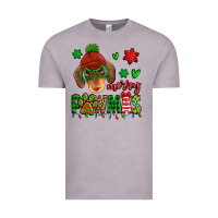 Vintage Zinc merry pawmas christmas dachshund Vintage Tee - Jasminsmagicworld