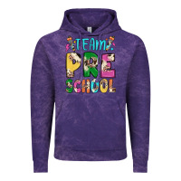 Cloud Purple team preschool Vintage Hoodie - JahusDesignShop