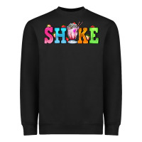 Black shake with milkshake Heavyweight Sweatshirt - AdoDesignShop