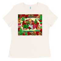 Bone viva mexico Ladies Tee - Zillion Design Studio