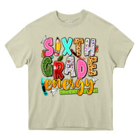 Mossy sixth grade energy Heavy Core Tee - texasbilliewilder