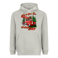 Moon Dust home for the holidays michigan Heavyweight Hoodie - BarkalooDesign