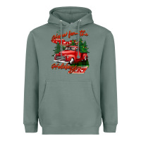 Sage home for the holidays michigan Heavyweight Hoodie - BarkalooDesign