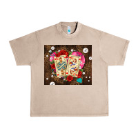 French Oak playing cards and pearls Urban Heavy Tee - AdoDesignShop
