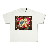 Pistachio playing cards and pearls Urban Heavy Tee - AdoDesignShop