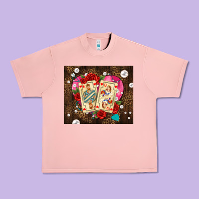 Playing Cards And Pearls Urban Heavy Tee Designed By Adodesignshop