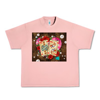 Salmon playing cards and pearls Urban Heavy Tee - AdoDesignShop