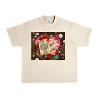 Sandshell playing cards and pearls Urban Heavy Tee - AdoDesignShop