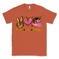 Copper peace love donuts Classic Tee - AdoDesignShop