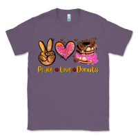 Lavender peace love donuts Classic Tee - AdoDesignShop