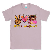 Lilac peace love donuts Classic Tee - AdoDesignShop
