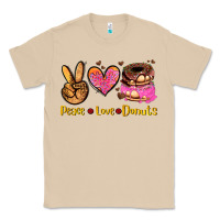 Mushroom peace love donuts Classic Tee - AdoDesignShop