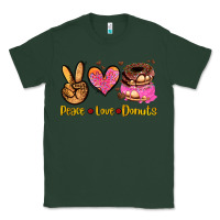 Sports Green peace love donuts Classic Tee - AdoDesignShop