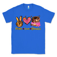 True Royal peace love donuts Classic Tee - AdoDesignShop