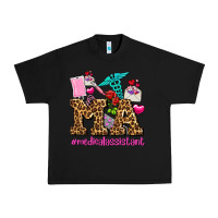Black valentines day m a medical assistant Urban Heavy Tee - AdoDesignShop