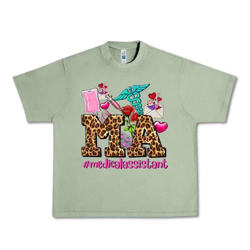 Valentines Day M A Medical Assistant Urban Heavy Tee by AdoDesignShop | Teevron