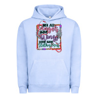 Pigment Grape Ice cowgirl not all angels have wings Urban Hoodie - CowGirlArtShop